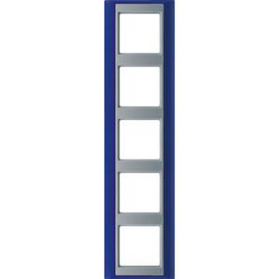 Afdekraam blauw-alu. 5-voudig A-plus VVE=10