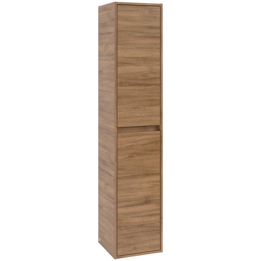 Hoge kast Skyla 350x1700x348mm Oak Kansas