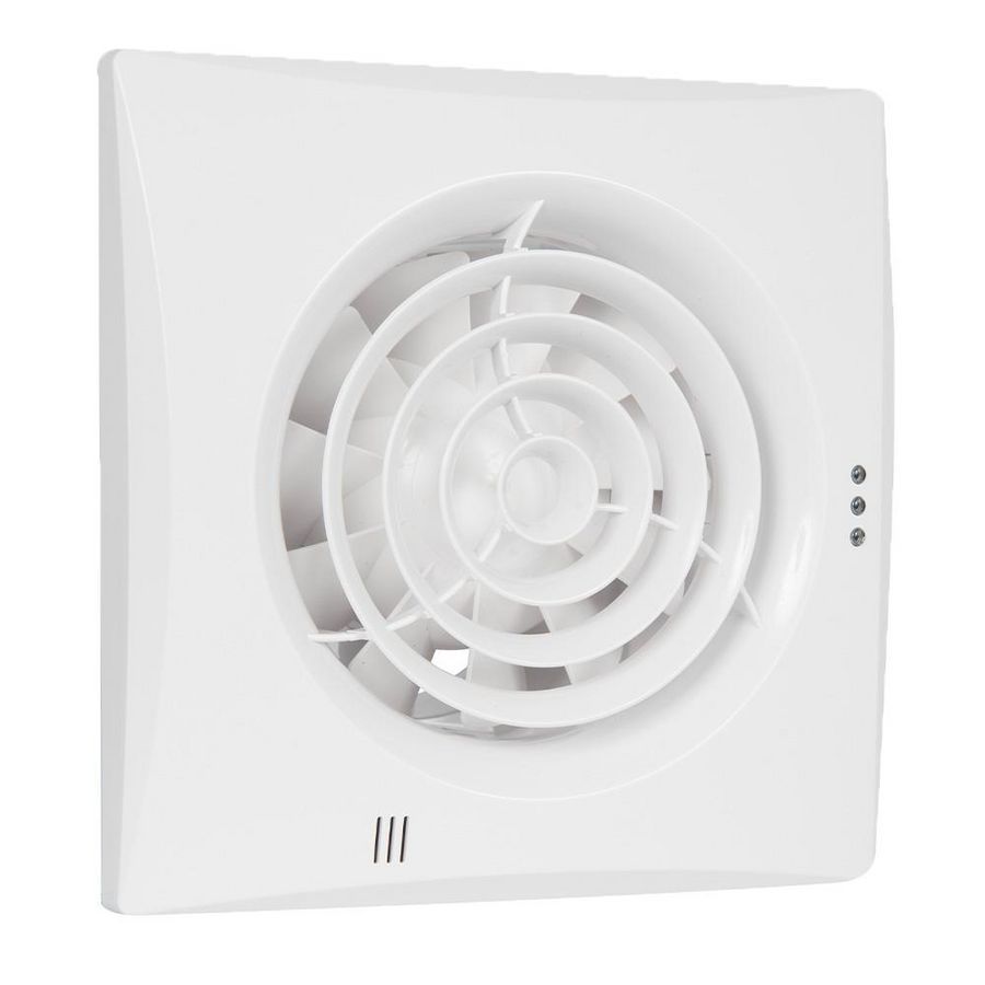 Badkamer-/ toiletventilator Silencio 100 wit