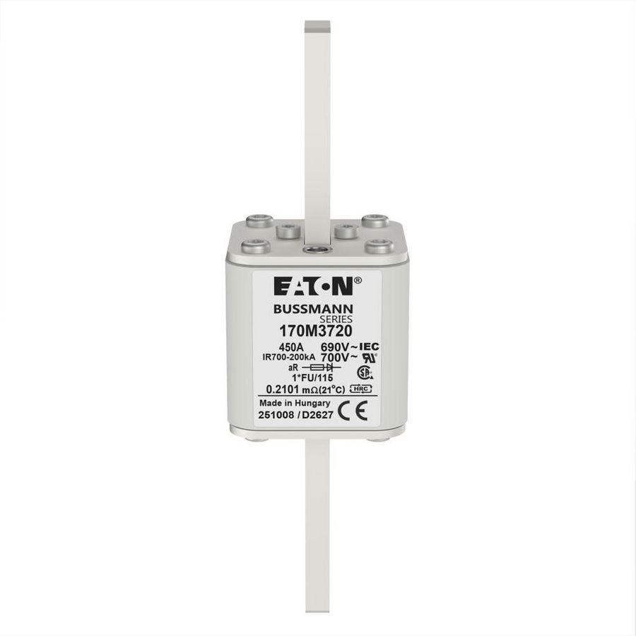 Zekering h. snelheid 450A AC 690V 200kA compact 1 45x VVE=2
