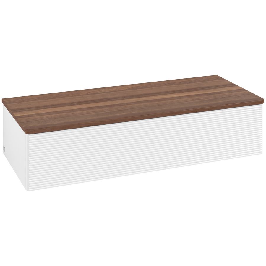 Sideboard Antao 1200x268x500mm White Matt Lacquer L41102MT