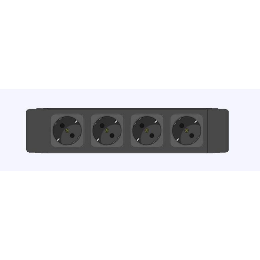 Contactdooscombinatie K 4x230v 45° GST18i3 in/out