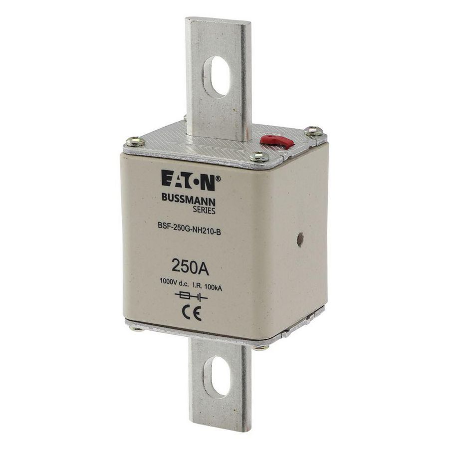 Zekering hoge snelheid 250A DC 1000V NH2 54x61x150mm gBat