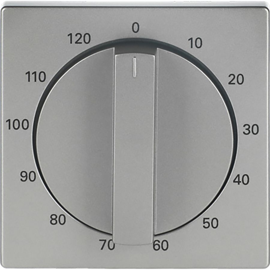 Centraalplaat + greep voor 1071U 120min pure-rvs (1771-866-103)