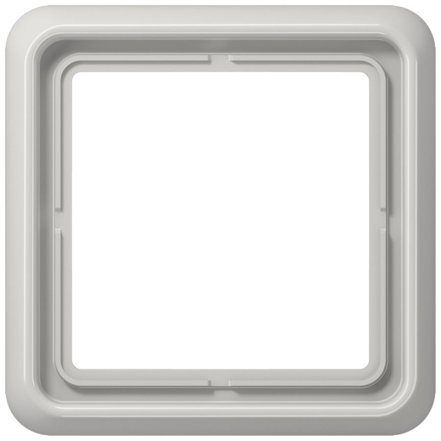 Afdekraam lichtgrijs 1-voudig CD500