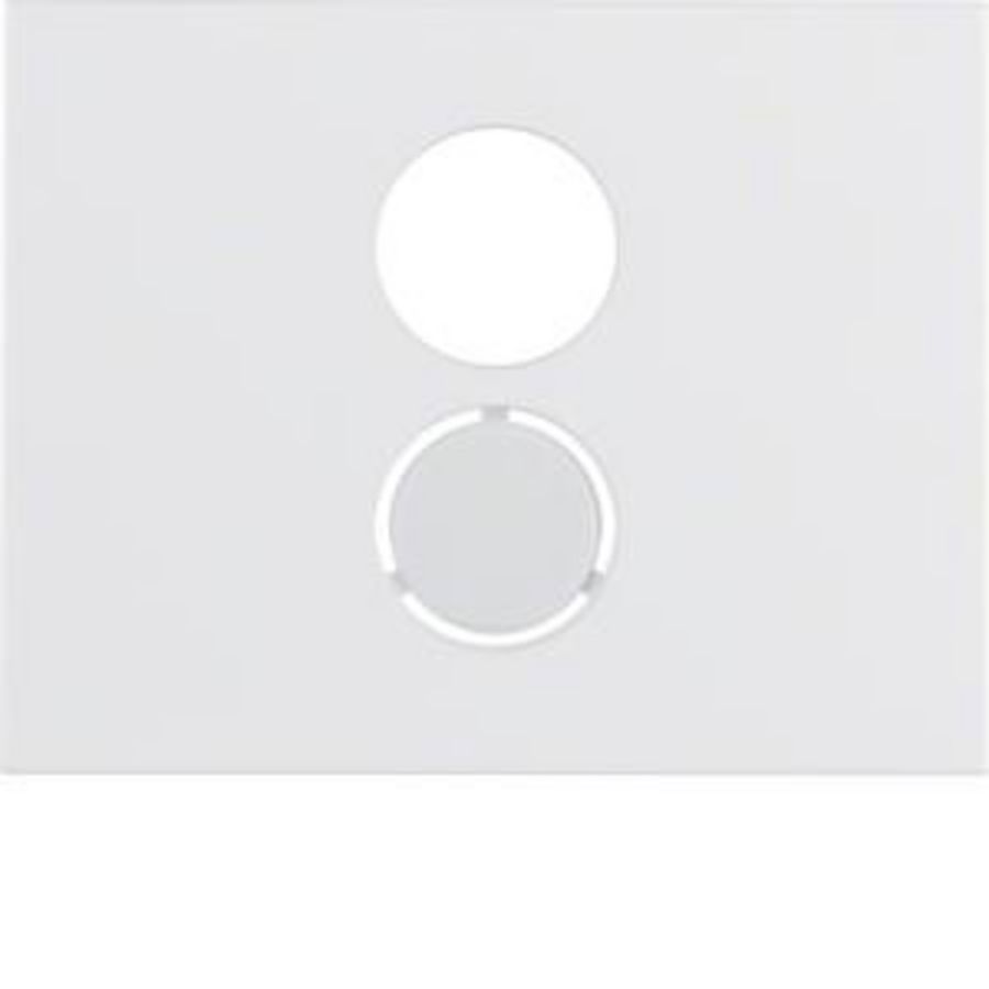 Centraaldoos luidspreker-wcd berker K.1/K.5 polarwit