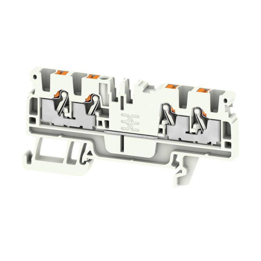 Doorvoerklem l. grijs 2.5mm² 24A 800 2003130000 VVE=100