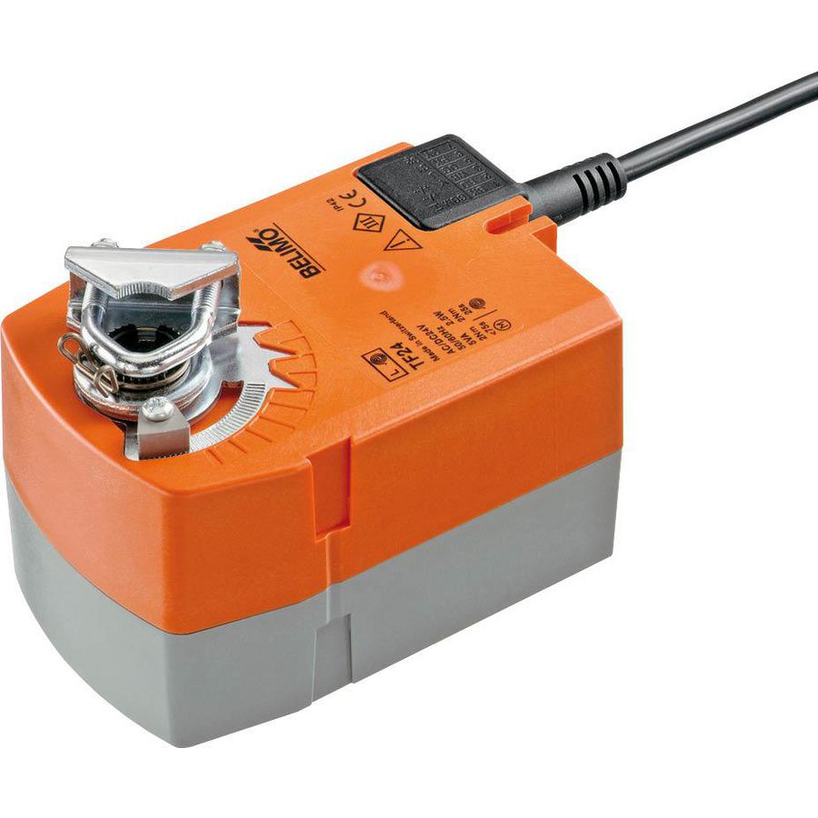 Veerteruggangmotor 24V 2Nm o/d