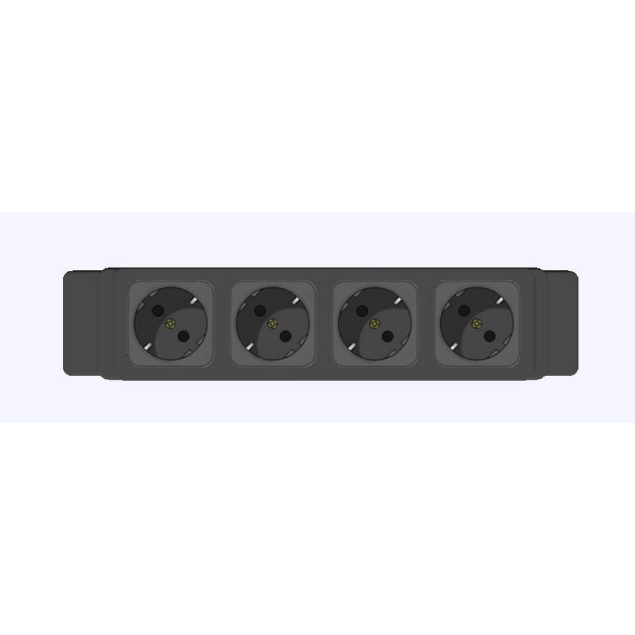 Netbox GST18I3 4x230v 45° aanraakveilig