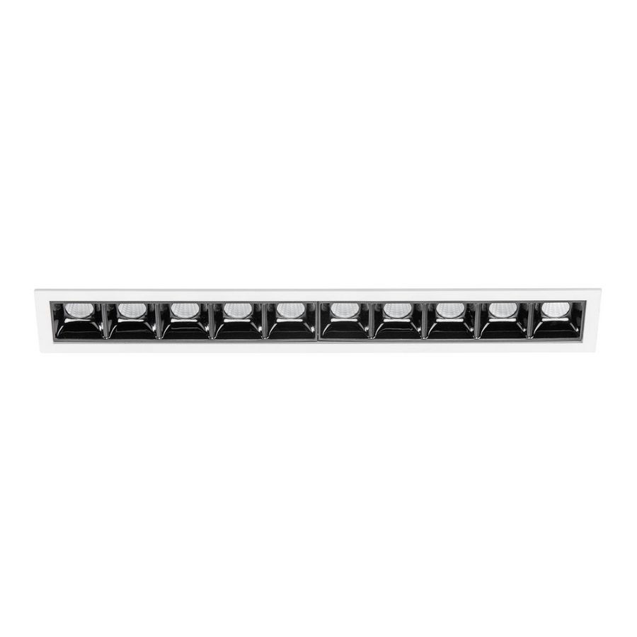 LED-Inbouwspots 3000K 23.5W statisch symm. intensieve Optiek