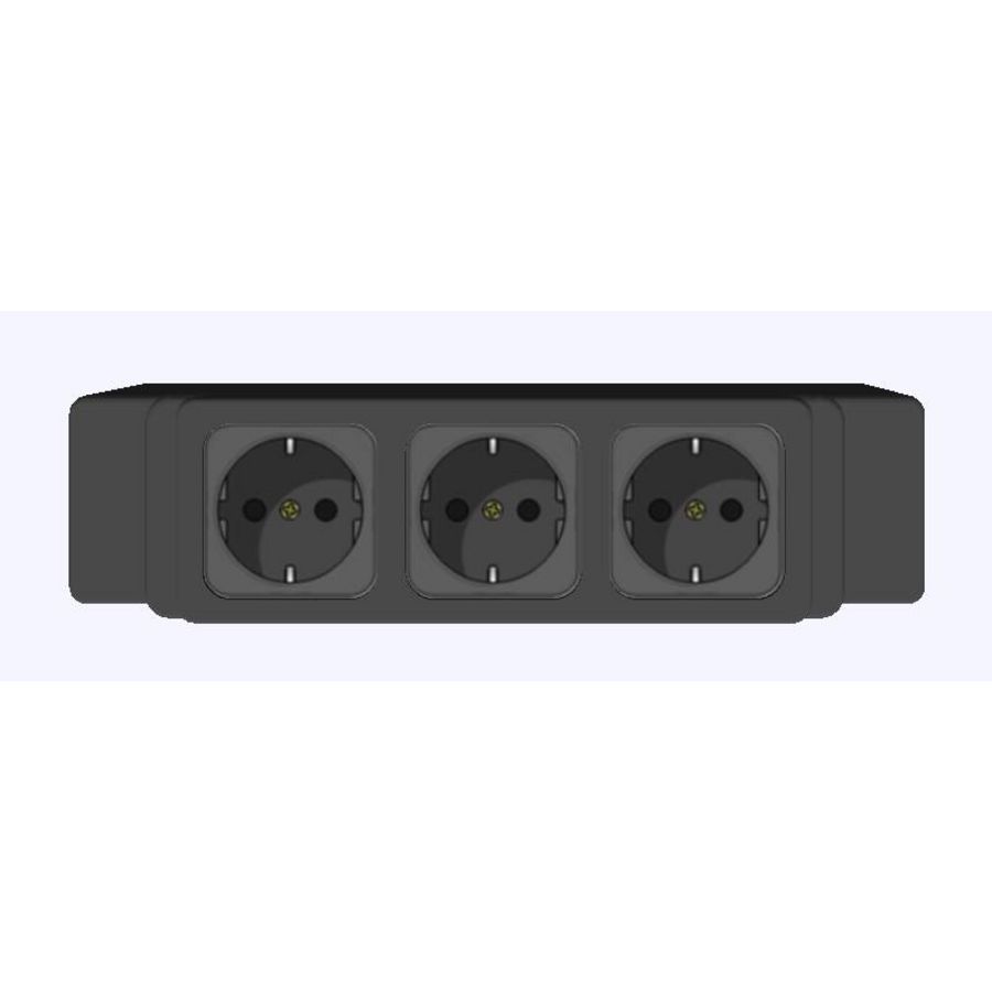 Contactdooscombinatie Netbox 3x230v GST18/3 in/out