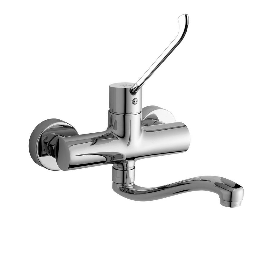 Keukenmengkraan met elleboogbediening GR302CR chroom