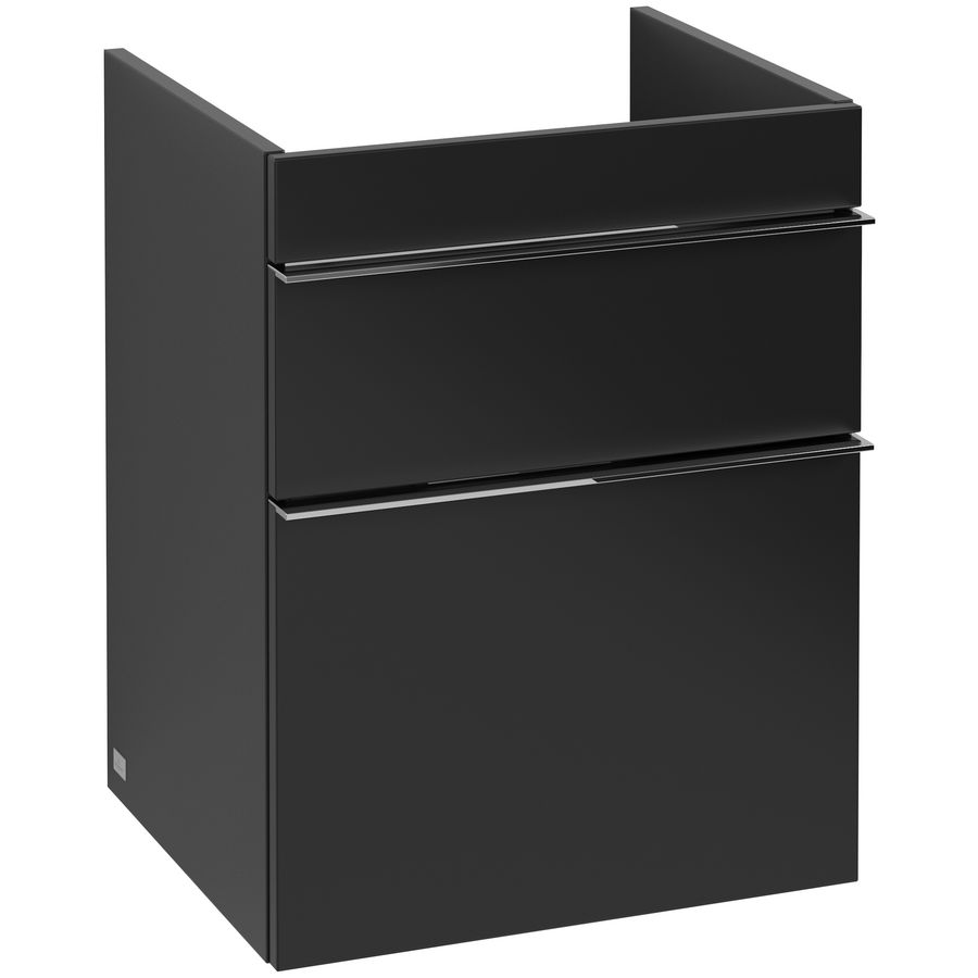 Wastafelonderkast Venticello 466x590x425mm Volcano Black