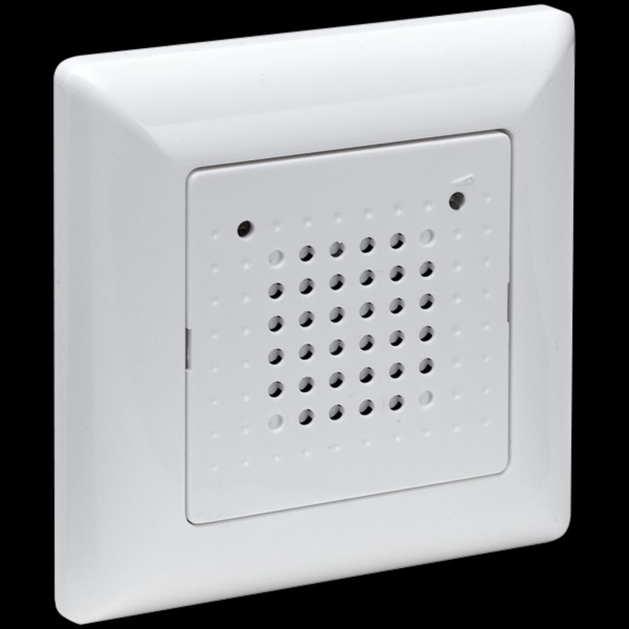 Gong inbouw wit 230V tot 83dB/A inkl. afdekraam