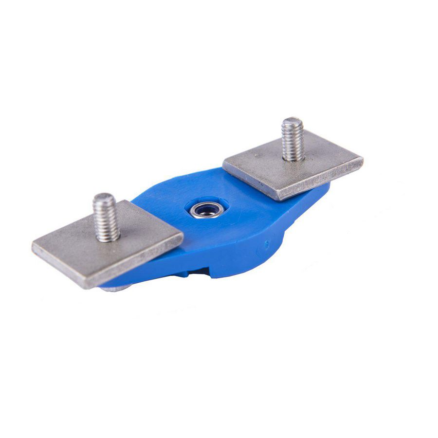 End clamp round stainless