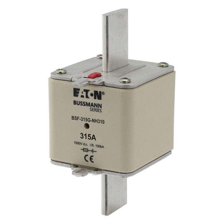 Zekering hoge snelheid 315A DC 1000V NH3 71x76x150mm gBat