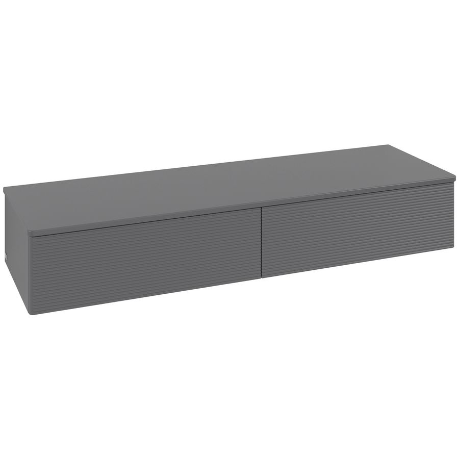 Sideboard Antao 1600x268x500mm Antr. Matt Lacquer L42100GK