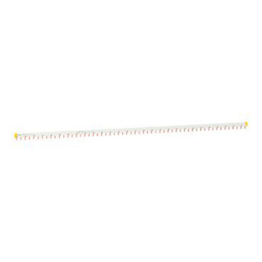 Kamrail 2P 18mm Pitch 57 mod Boven/Onder 100A Acti9