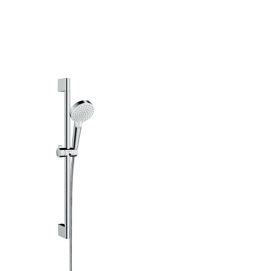 Vario EcoSmart doucheset 650mm wit/chroom