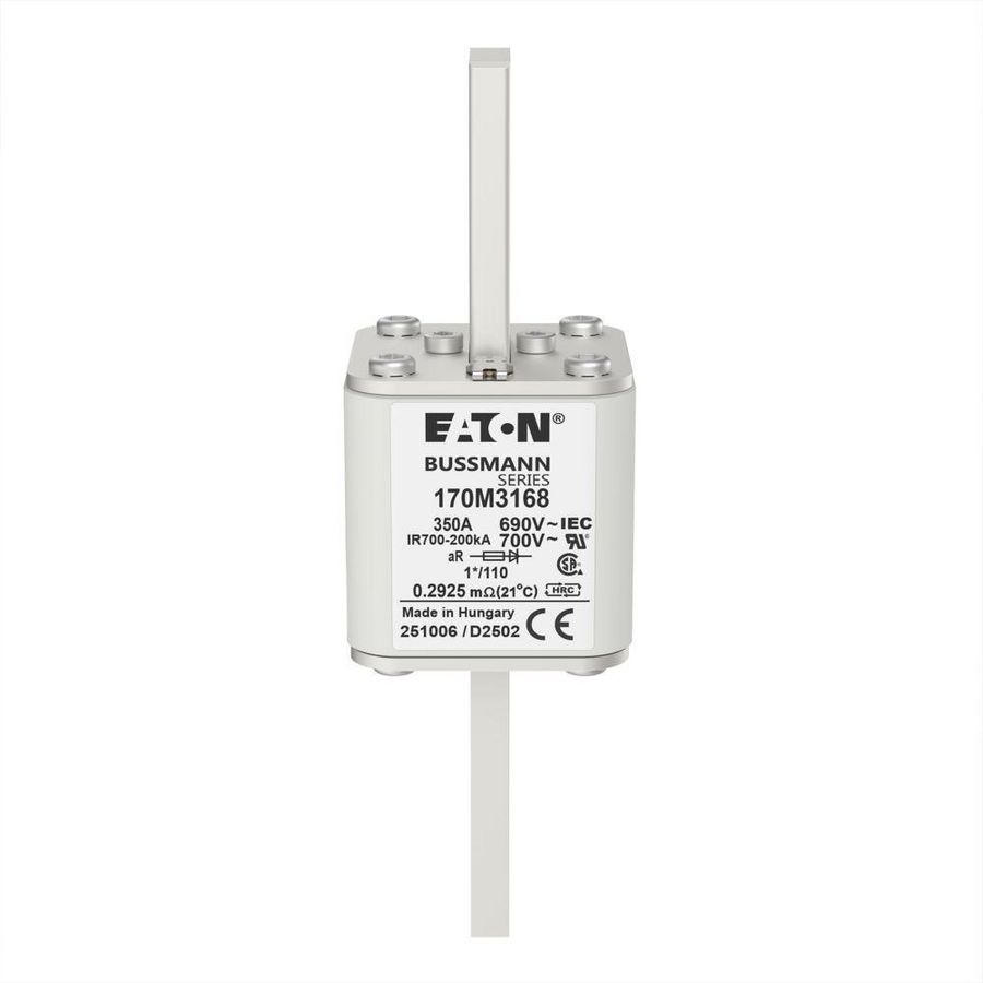 Zekering h. snelheid 350A AC 690V 200kA compact 1 45x VVE=6