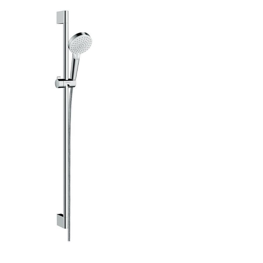 Vario EcoSmart doucheset 900mm wit/chroom 9l/min.