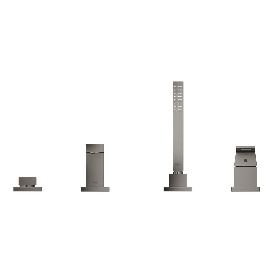 Eurocube 4-gats badcombinatie 19897al1 hard graphite geborsteld (mat donker grijs)