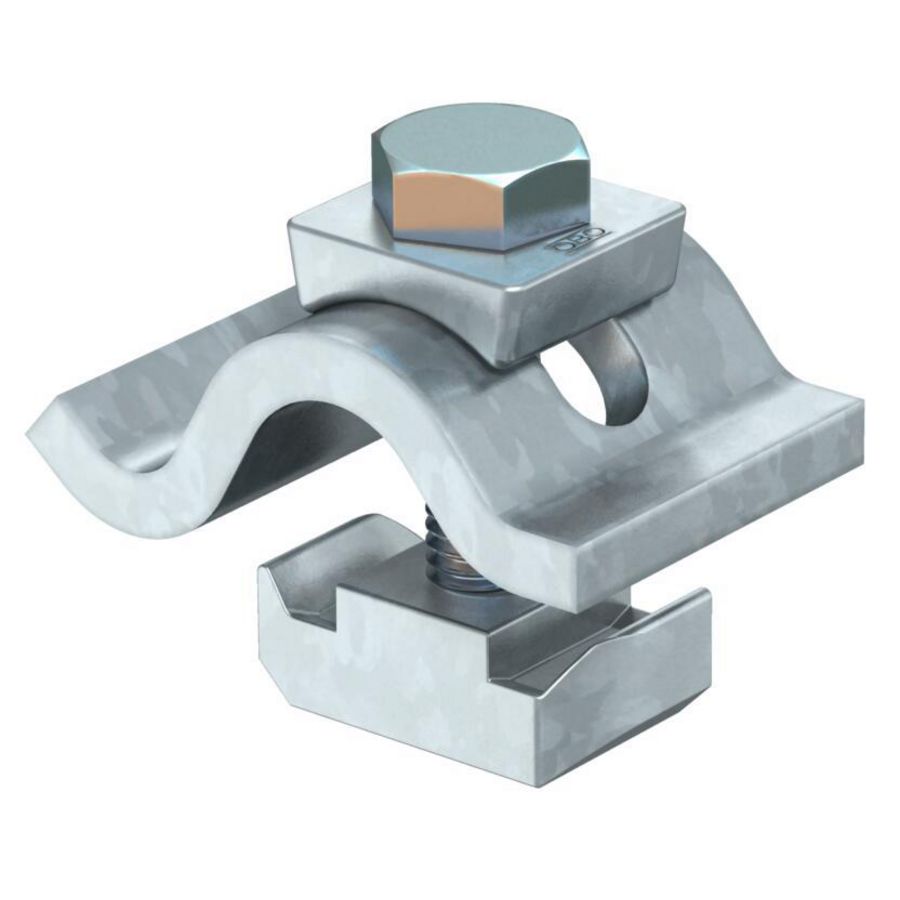 Spanklauw lichte uitvoering glijmoer M10x50 staal VVE=10