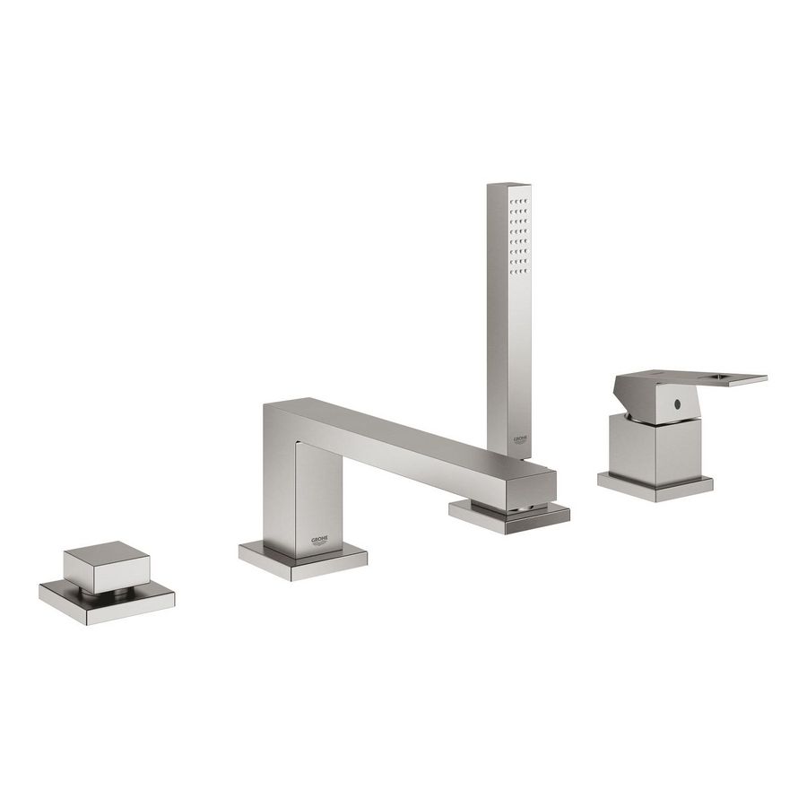 Eurocube 4-gats badcombinatie 19897DC1 supersteel (rvs look)