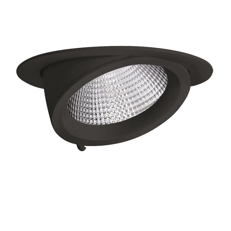 LED-Inbouwspots 3000K 40W statisch cirkelvormige intensieve