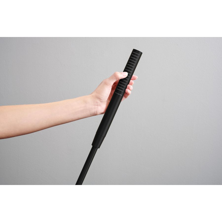 Pulsify S staafhanddouche 100 1 straalsoort EcoSmart mat zwart