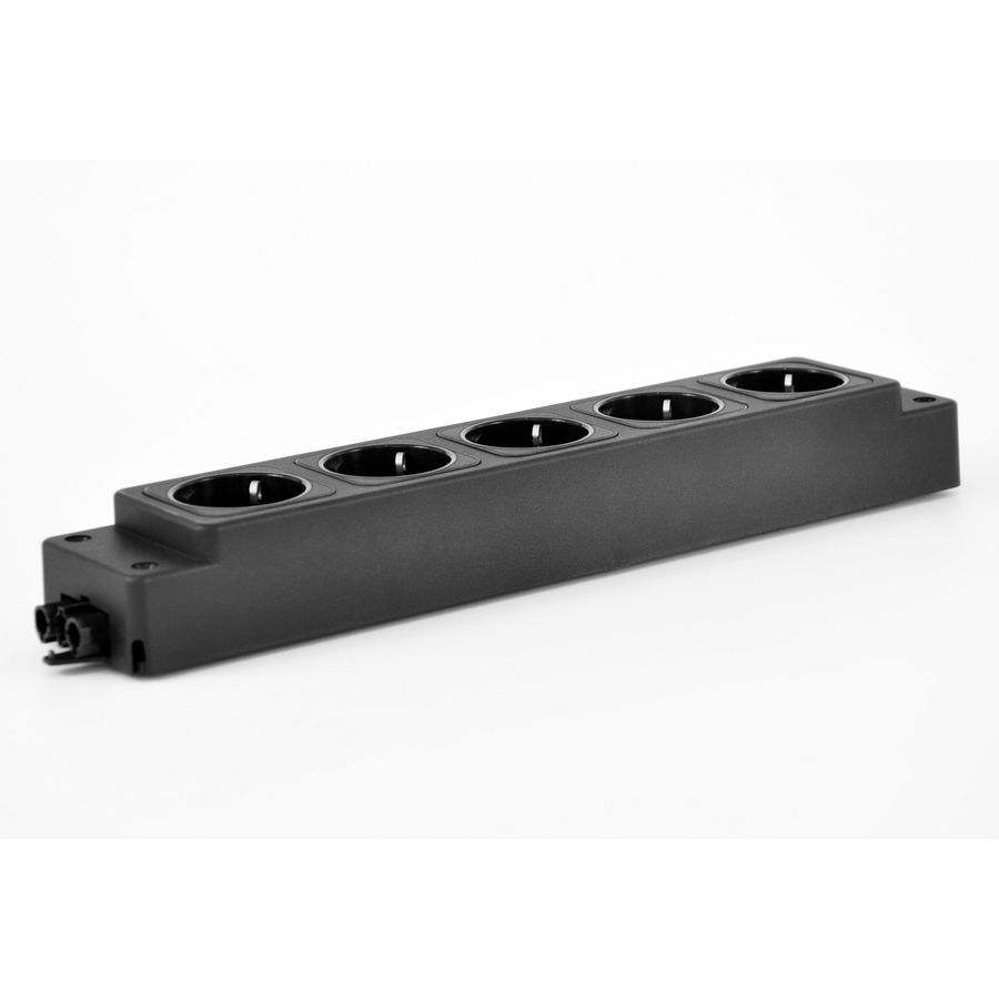 Contactdooscombinatie Netbox mk 5x230v 45gr.
