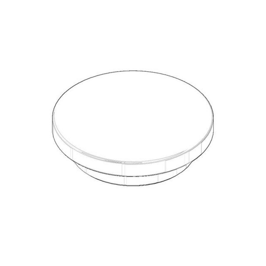 Afdekplaat 36x9,5mm Champagne (22kt Goud)
