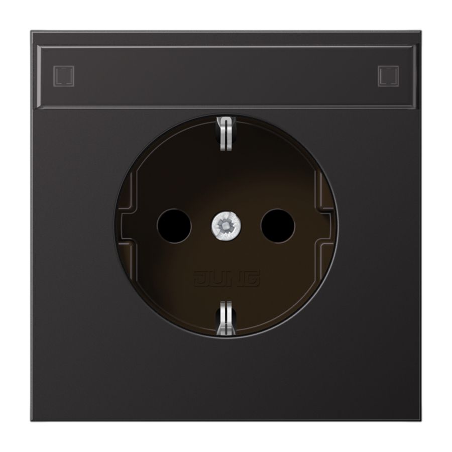 Wandcontactdoos donk..met R/A & tekstvenster LS