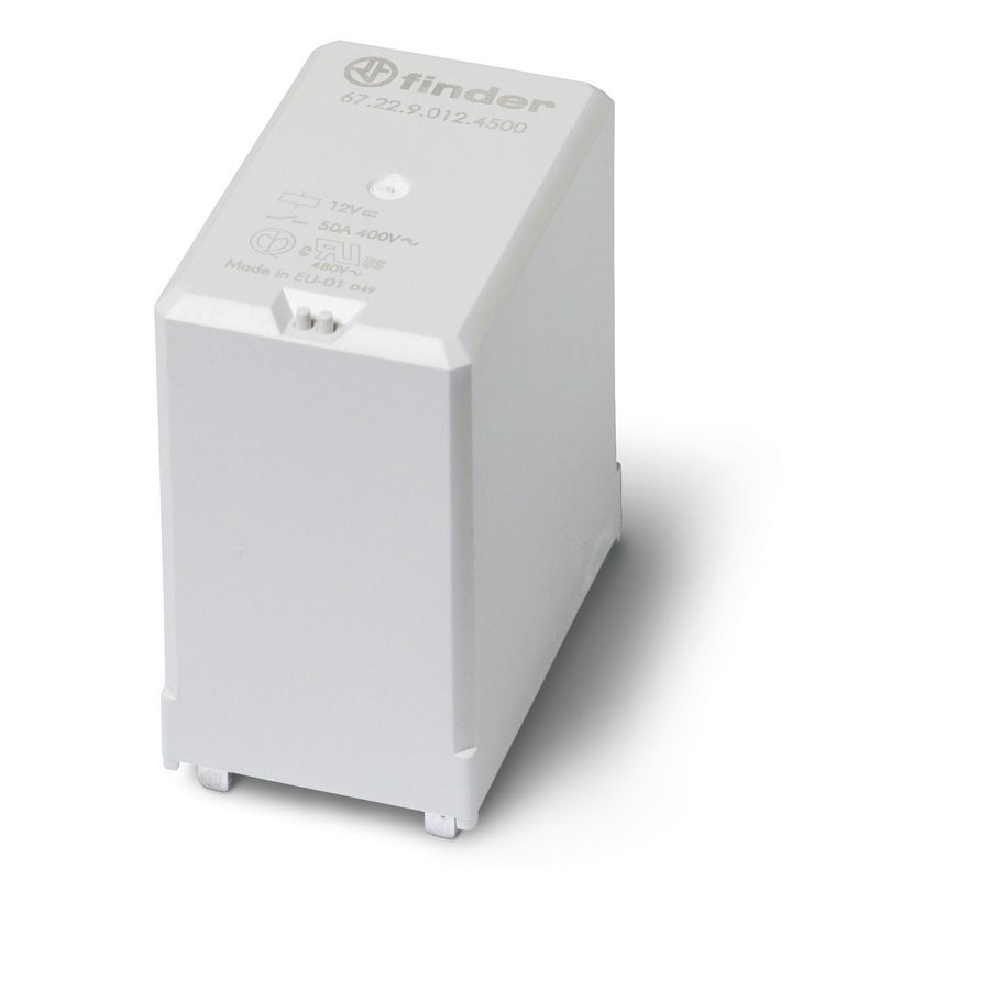 Schakelrelais PV omvorm. 50A 2M 12VD/5,2mm 67.22.9.012.4500