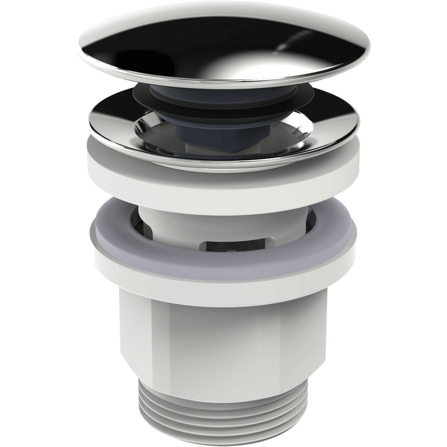 Afvoer "Pop up" zonder trekstangbediening HANSA