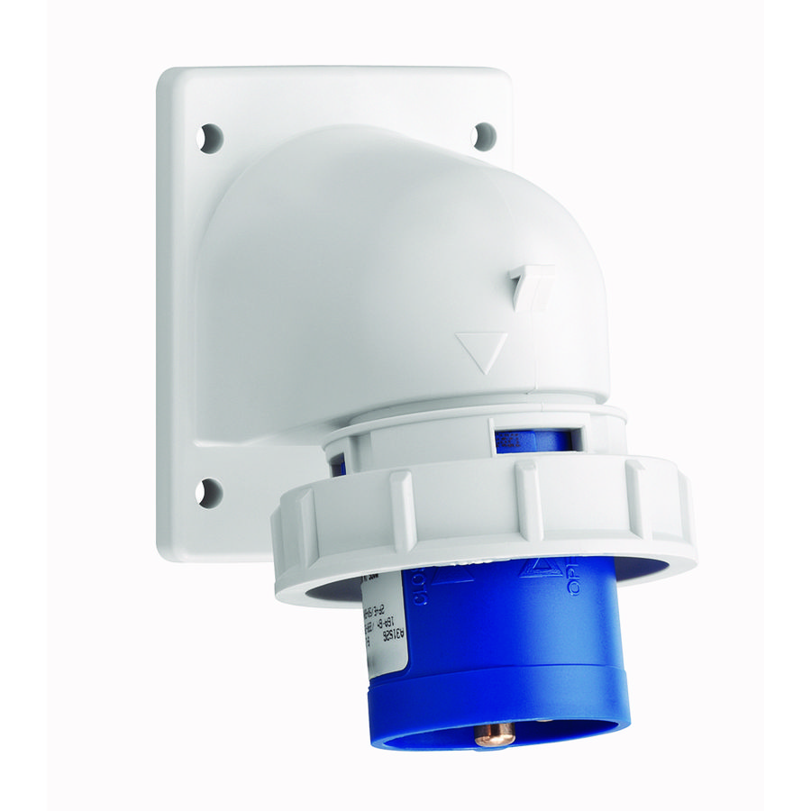 Aanbouwapparaatstekker CEE L-vormig IP67 16A 3P 230V VVE=10