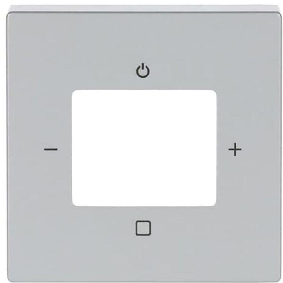 Centraalplaat voor digitale radio f-aluzilver (8252-83-101)
