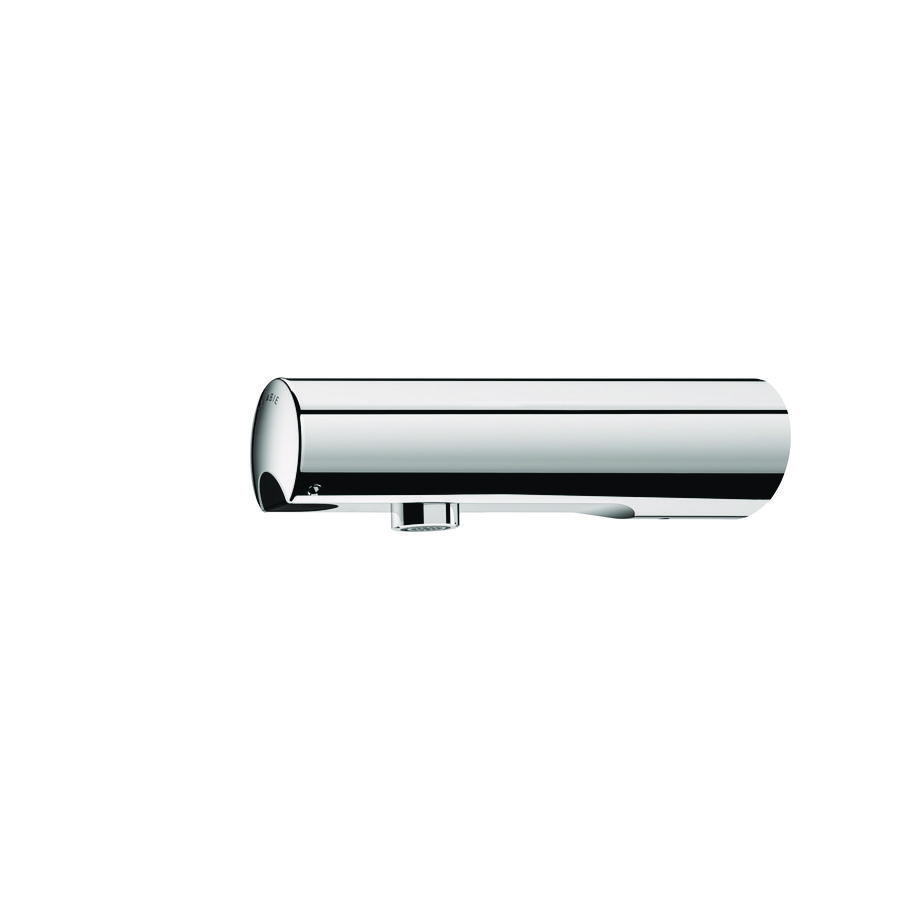 Wastafelkraan M1/2” 6V batt L.130 voor volle muur reno