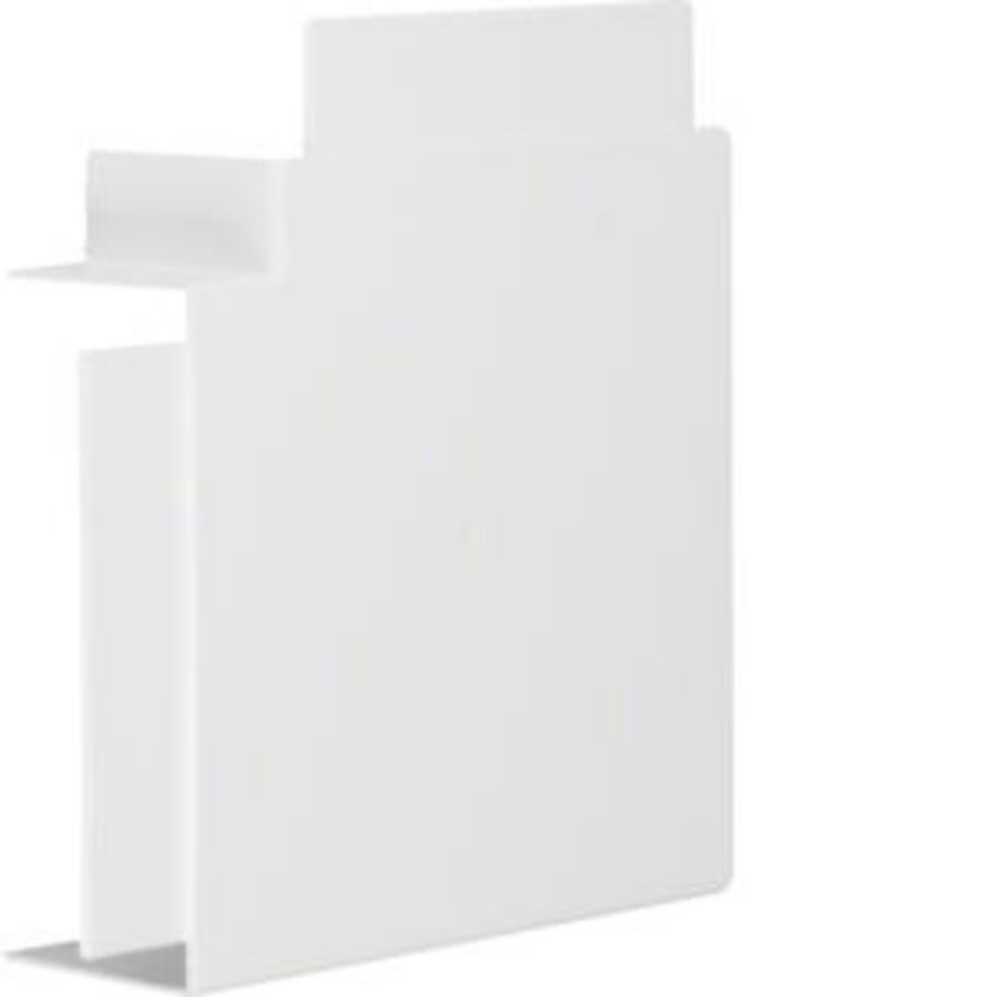 Vlakke hoek voor goot 60x150mm LF/FB verkeerswit