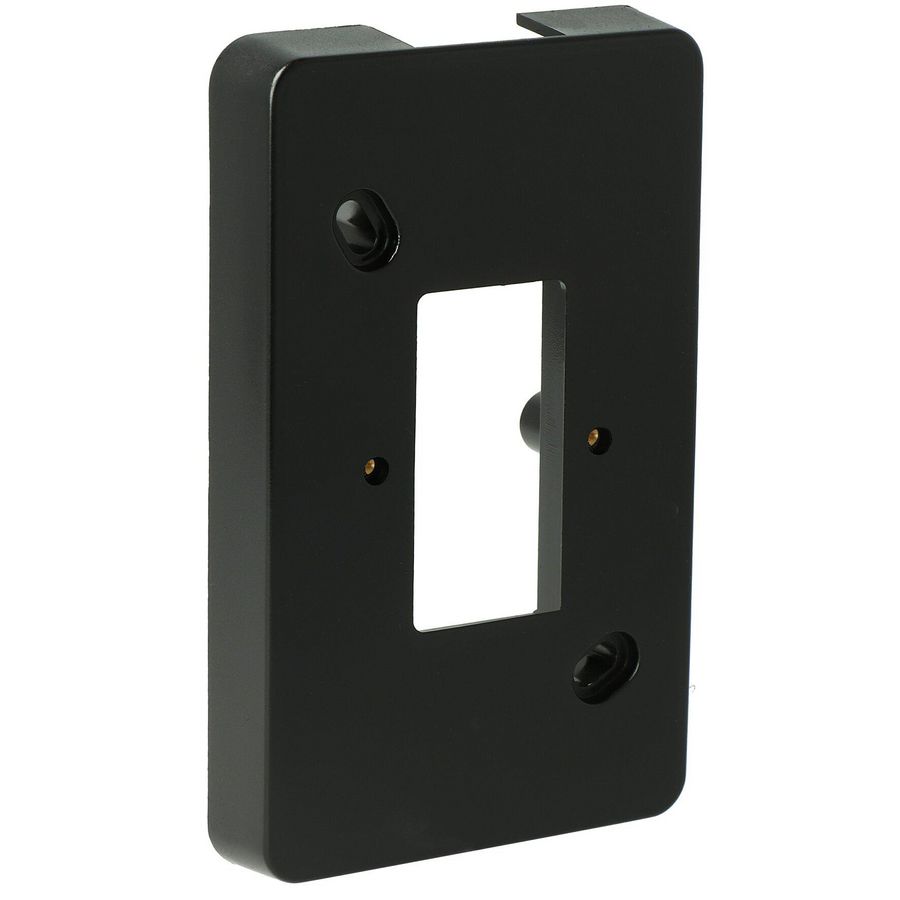 MZ25 Montageplaat zwart (RAL 9005) VVE=50