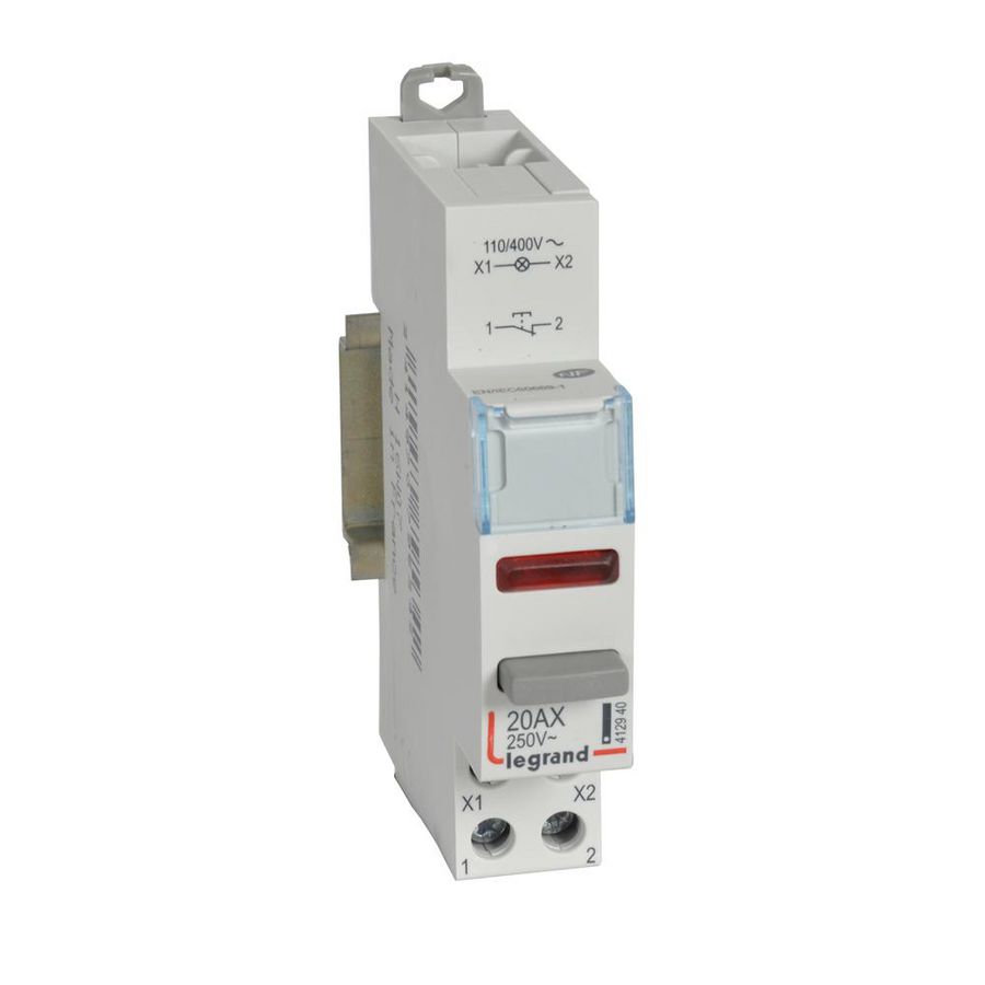 Drukknop 1NC + lamp 110/400V CX3