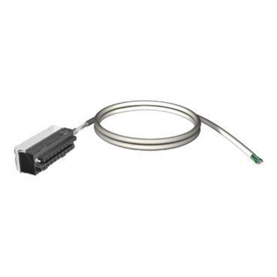 Aansluitkabel 20pin klemmenblok/los uiteinde 10m