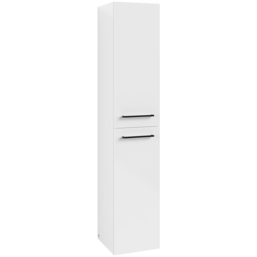 Hoge kast Avento 350x1760x404mm Bril.White A89410VE
