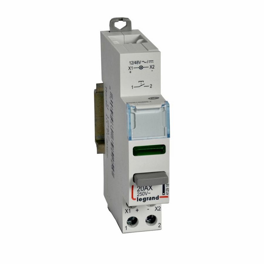 Drukknop 1NO + lamp 12/48V CX3