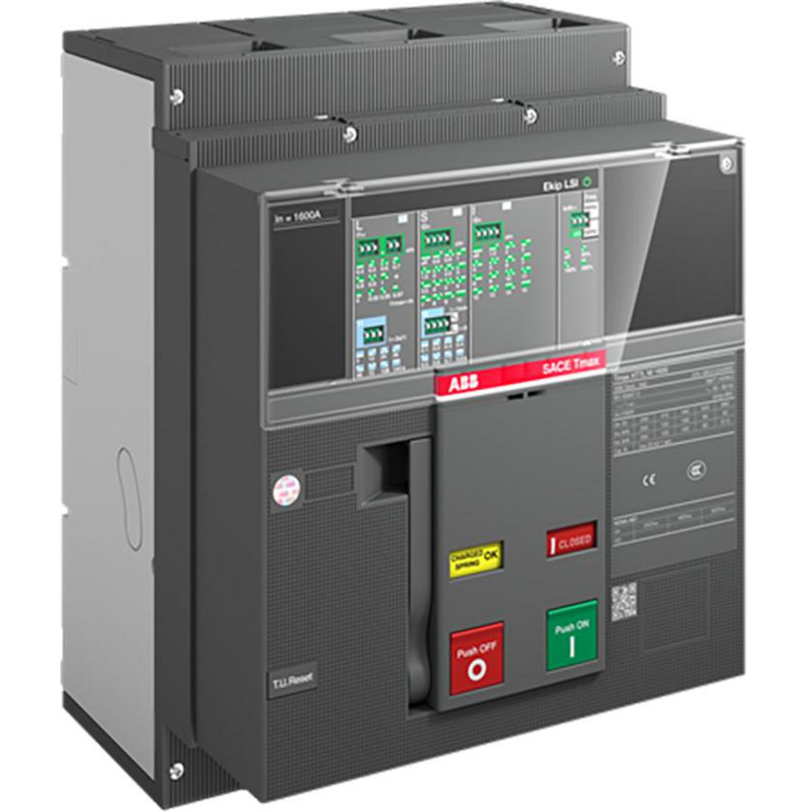 XT7S 1000 Ekip Dip LS/I In=1000A 3P vast met vooraansluiting