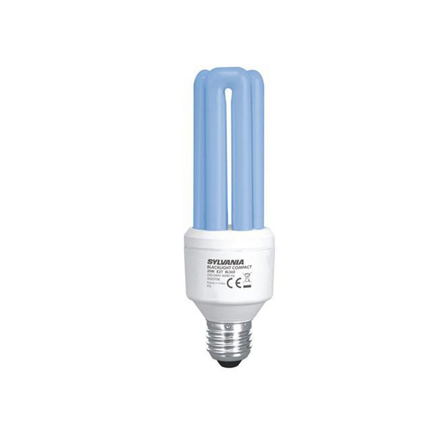 UV-lamp MINILYNX BL368 blacklight 20W E27 VVE=10