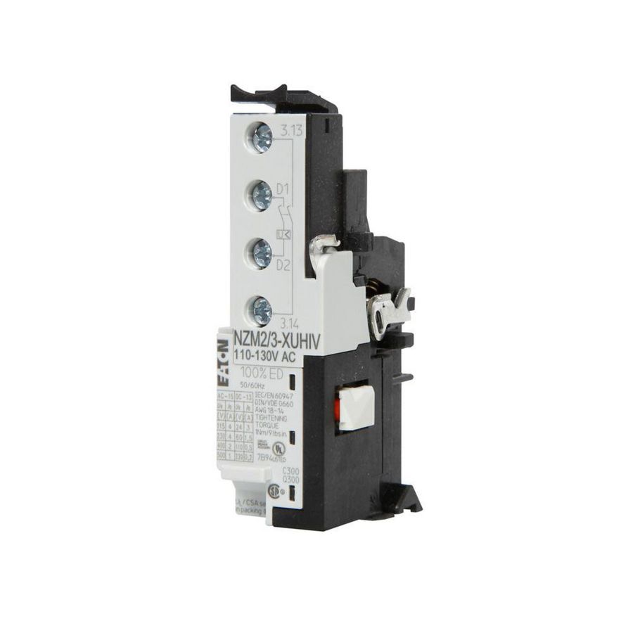 Onderspanningspoel NZM2/3 2xM voorijlend 12V DC
