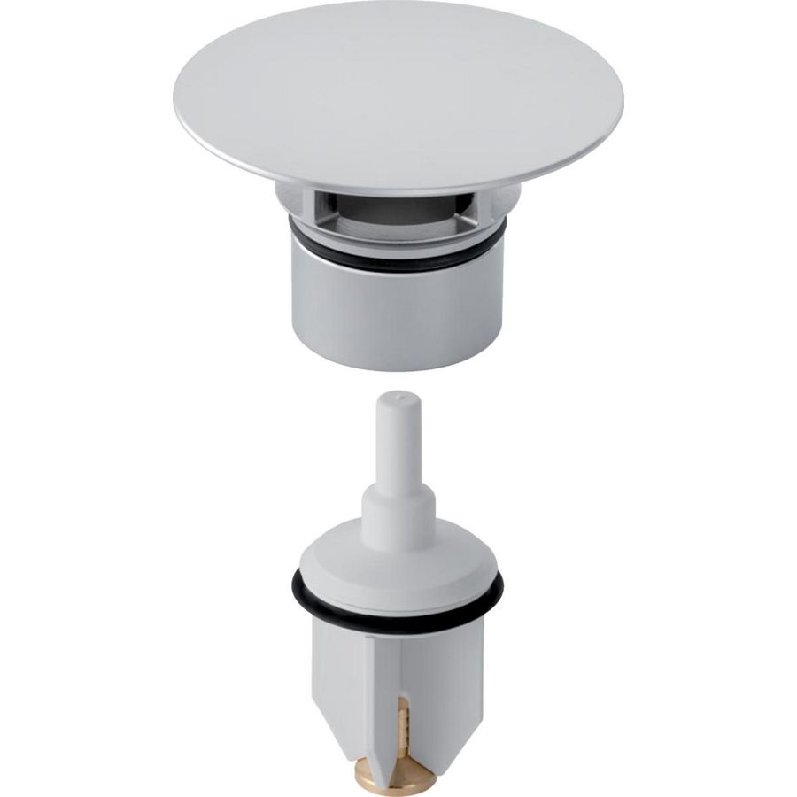 Afbouwset chroom tbv sifon