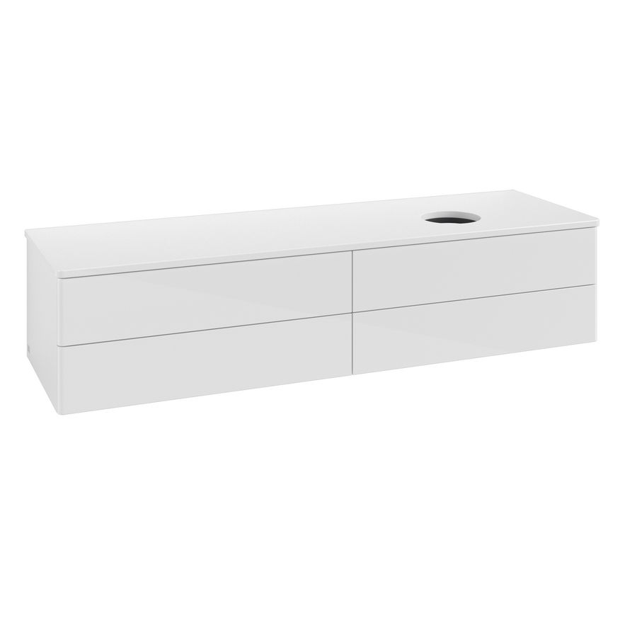 Wastafelonderkast Antao 1600x360x500mm G.White.L K27010GF