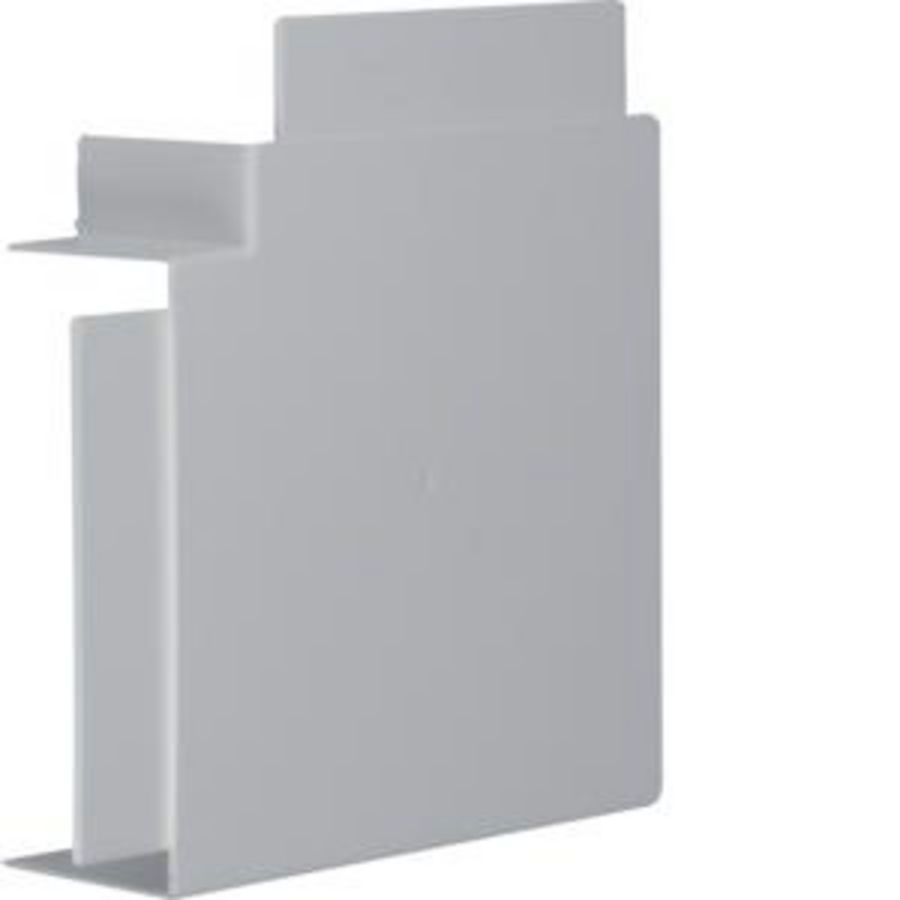 Vlakke hoek voor goot 60x150mm LF/FB grijs